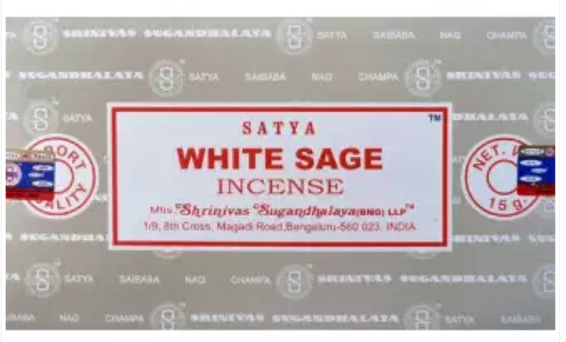 Sauge blanche encens