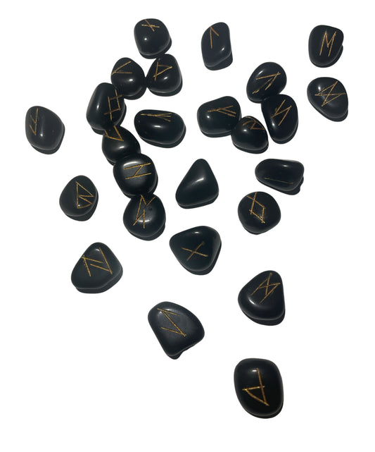 Runes en Agathe noire