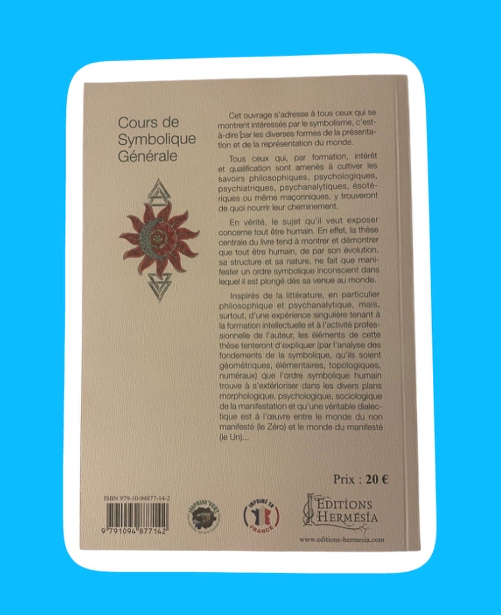 Livre « cours de symbolique générale »