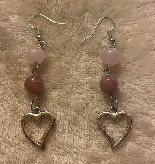 Boucles d’oreilles love