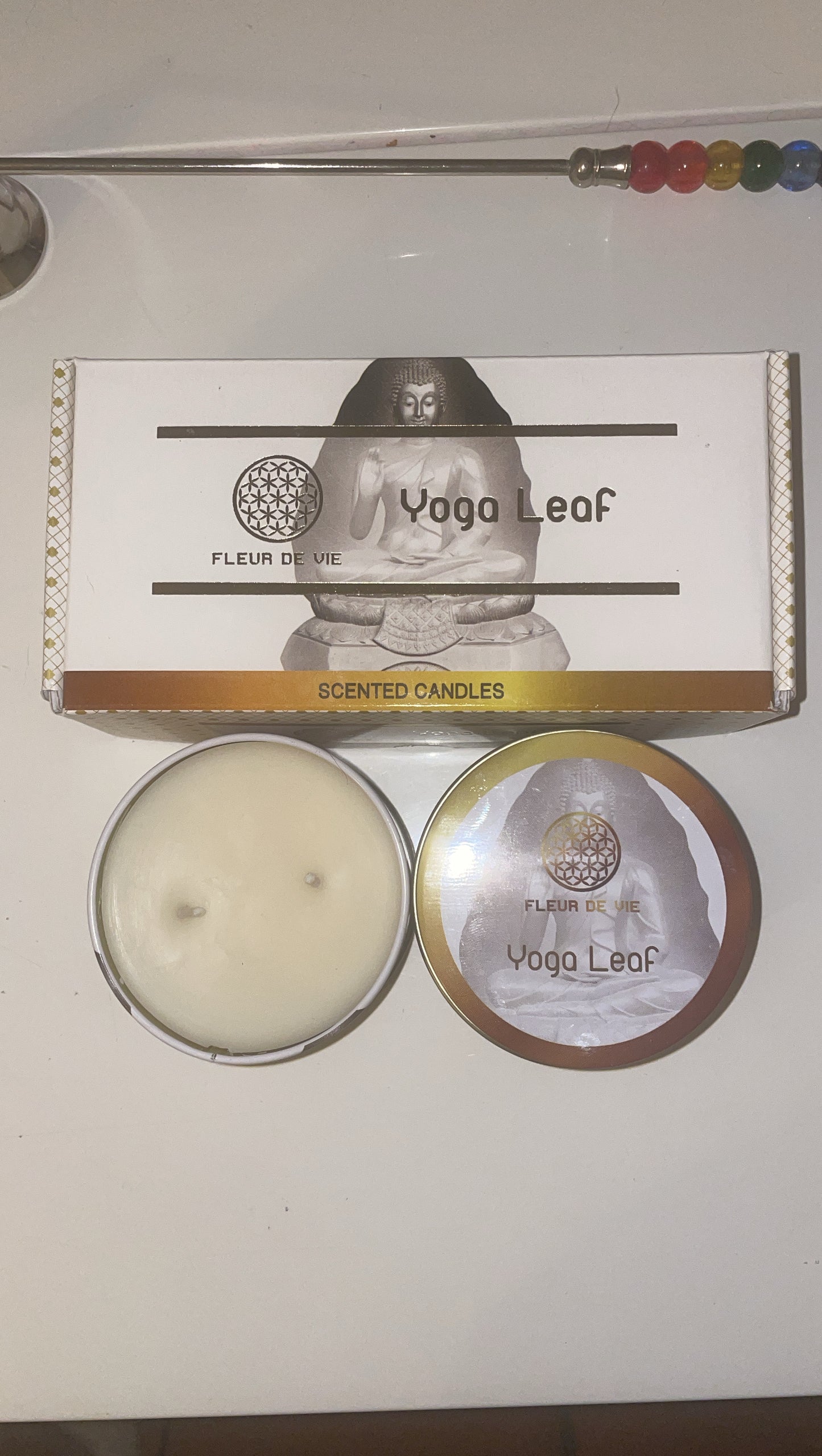 Coffret yoga leaf