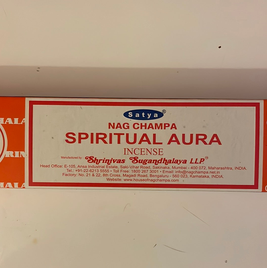 Encens satya spiritual aura