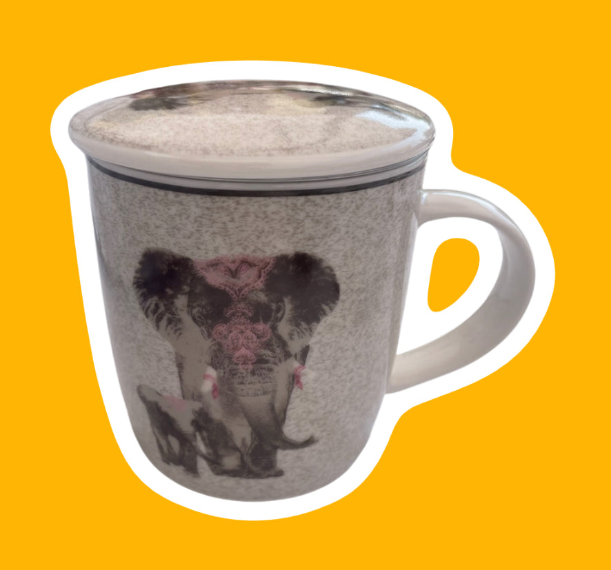 Mug éléphants