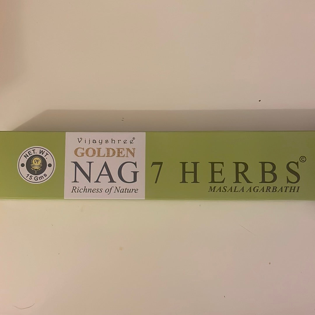 Encens golden nag 7 herbs