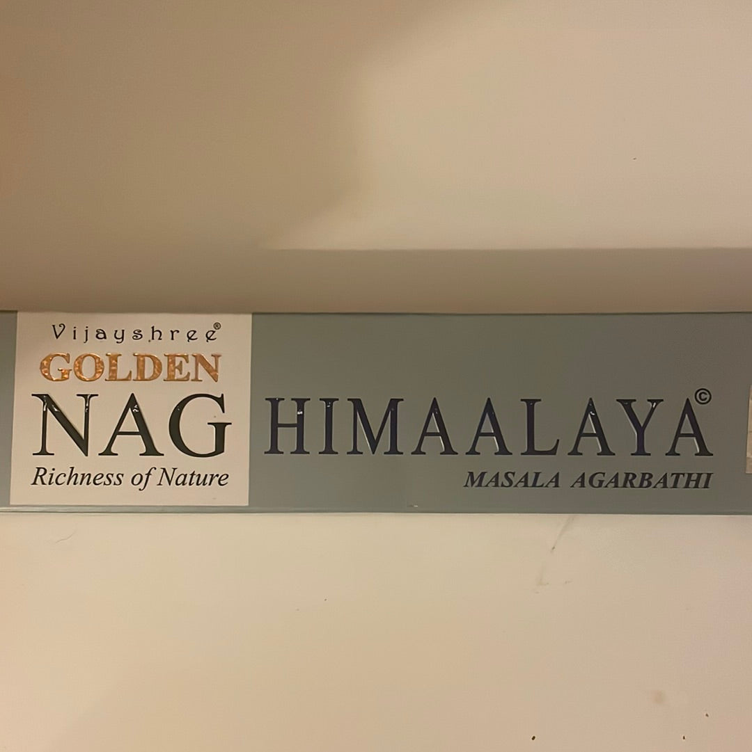 Encens golden nag himaalaya