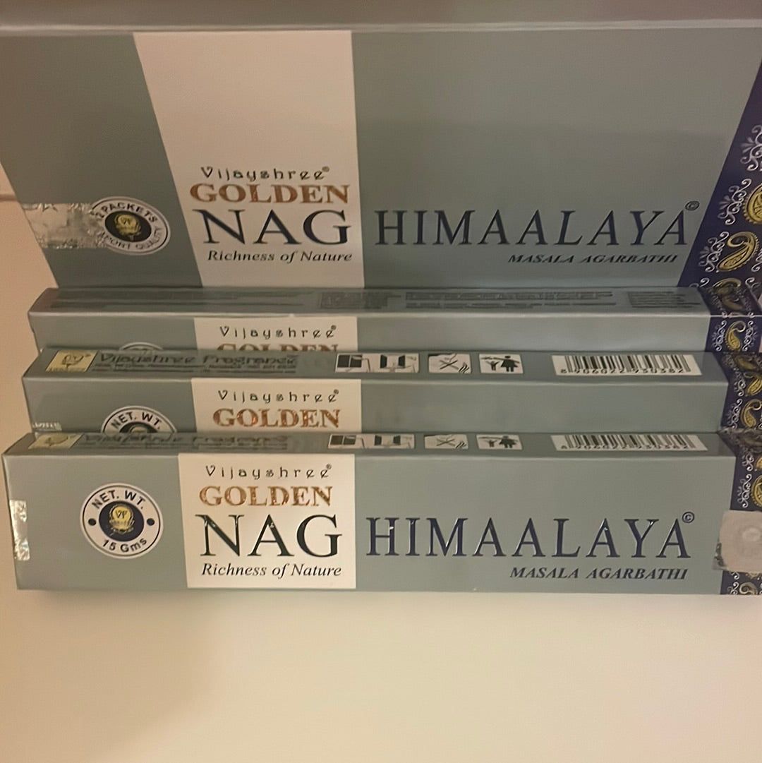 Encens golden nag himaalaya