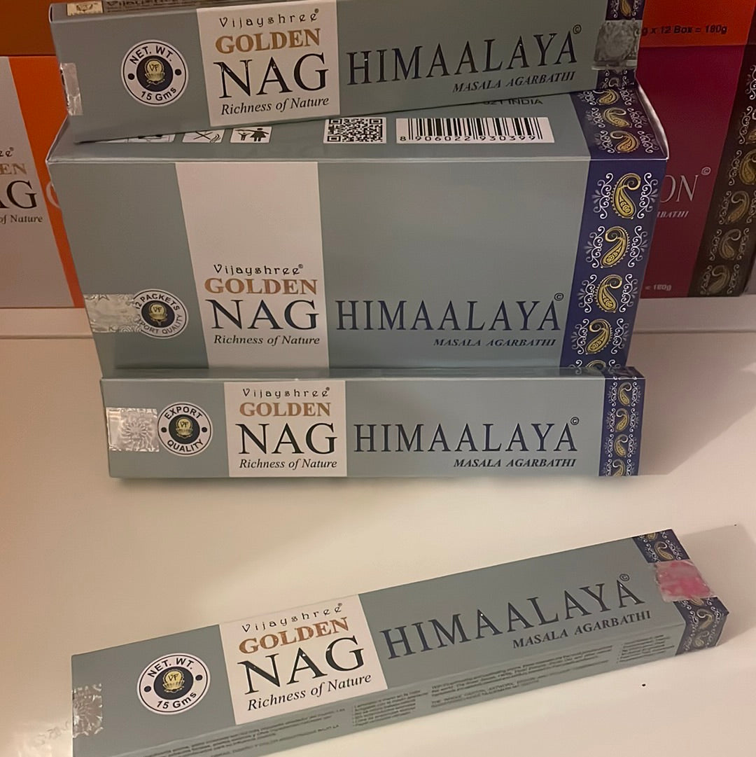 Encens golden nag himaalaya